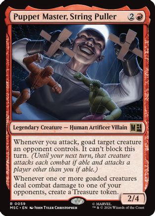 Puppet Master, String Puller  [Commander: Marvel Super Heroes]