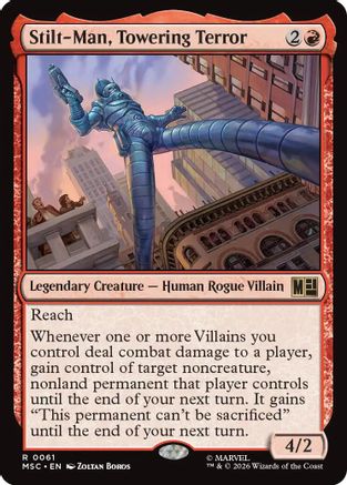 Stilt-Man, Towering Terror  [Commander: Marvel Super Heroes]