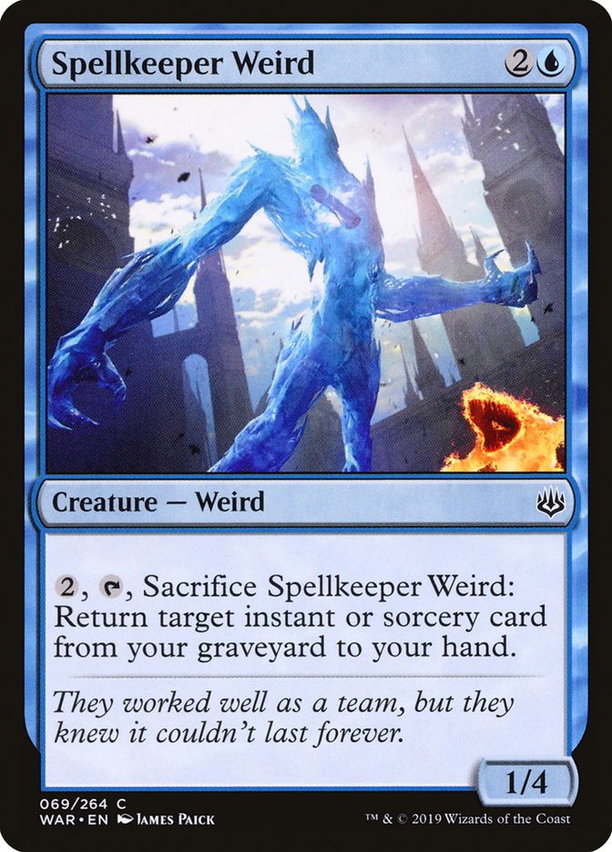 Spellkeeper Weird [War of the Spark] Foil
