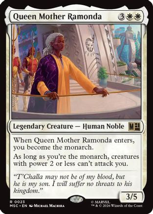 Queen Mother Ramonda  [Commander: Marvel Super Heroes]