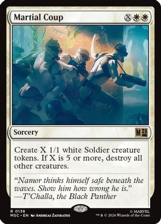 Martial Coup  [Commander: Marvel Super Heroes]