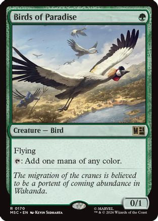 Birds of Paradise  [Commander: Marvel Super Heroes]