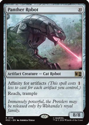 Panther Robot  [Commander: Marvel Super Heroes]