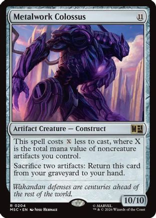 Metalwork Colossus  [Commander: Marvel Super Heroes]
