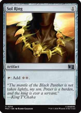 Sol Ring  [Commander: Marvel Super Heroes]