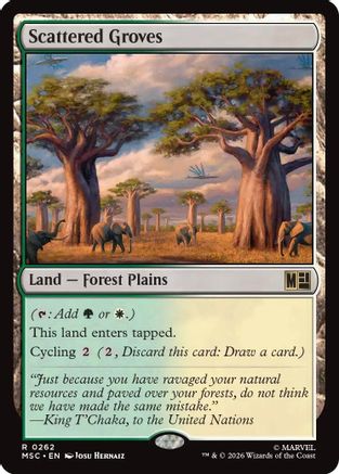 Scattered Groves  [Commander: Marvel Super Heroes]