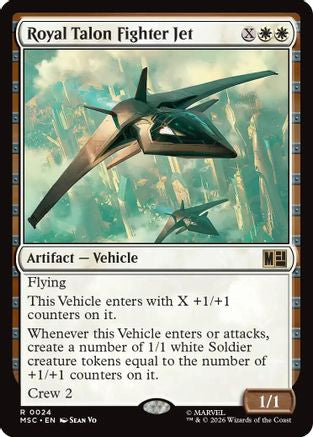 Royal Talon Fighter Jet (Surge Foil)  [Commander: Marvel Super Heroes] Foil