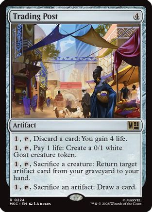 Trading Post (Surge Foil)  [Commander: Marvel Super Heroes] Foil