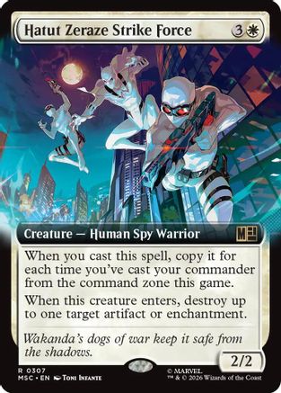 Hatut Zeraze Strike Force (Extended Art)  [Commander: Marvel Super Heroes]
