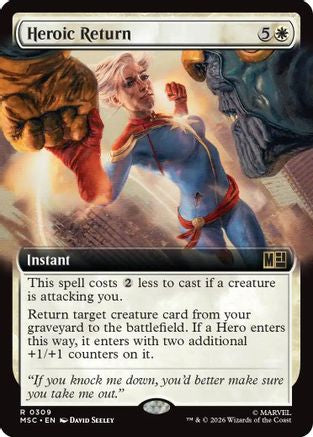 Heroic Return (Extended Art)  [Commander: Marvel Super Heroes]