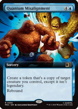 Quantum Misalignment (Extended Art)  [Commander: Marvel Super Heroes]