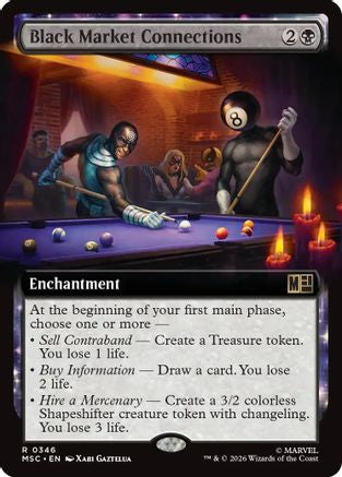 Black Market Connections (Extended Art)  [Commander: Marvel Super Heroes]