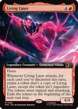 Living Laser (Extended Art)  [Commander: Marvel Super Heroes]