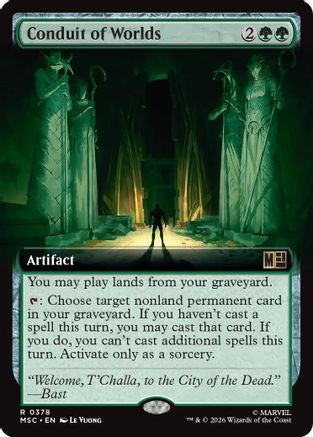 Conduit of Worlds (Extended Art)  [Commander: Marvel Super Heroes]