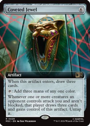 Coveted Jewel (Extended Art)  [Commander: Marvel Super Heroes] Foil