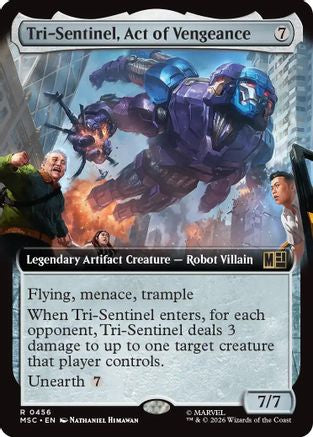 Tri-Sentinel, Act of Vengeance (Extended Art)  [Commander: Marvel Super Heroes]