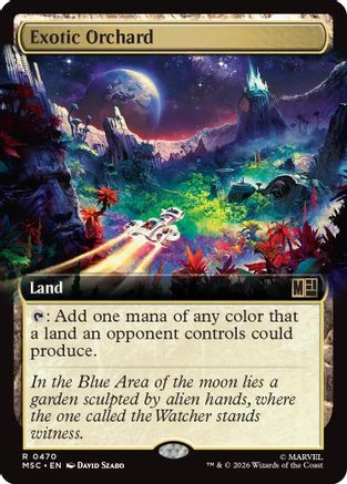 Exotic Orchard (Extended Art)  [Commander: Marvel Super Heroes] Foil