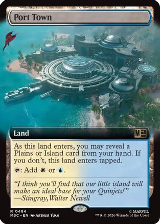 Port Town (Extended Art)  [Commander: Marvel Super Heroes]