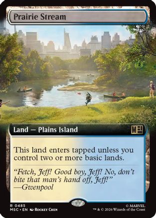 Prairie Stream (Extended Art)  [Commander: Marvel Super Heroes] Foil