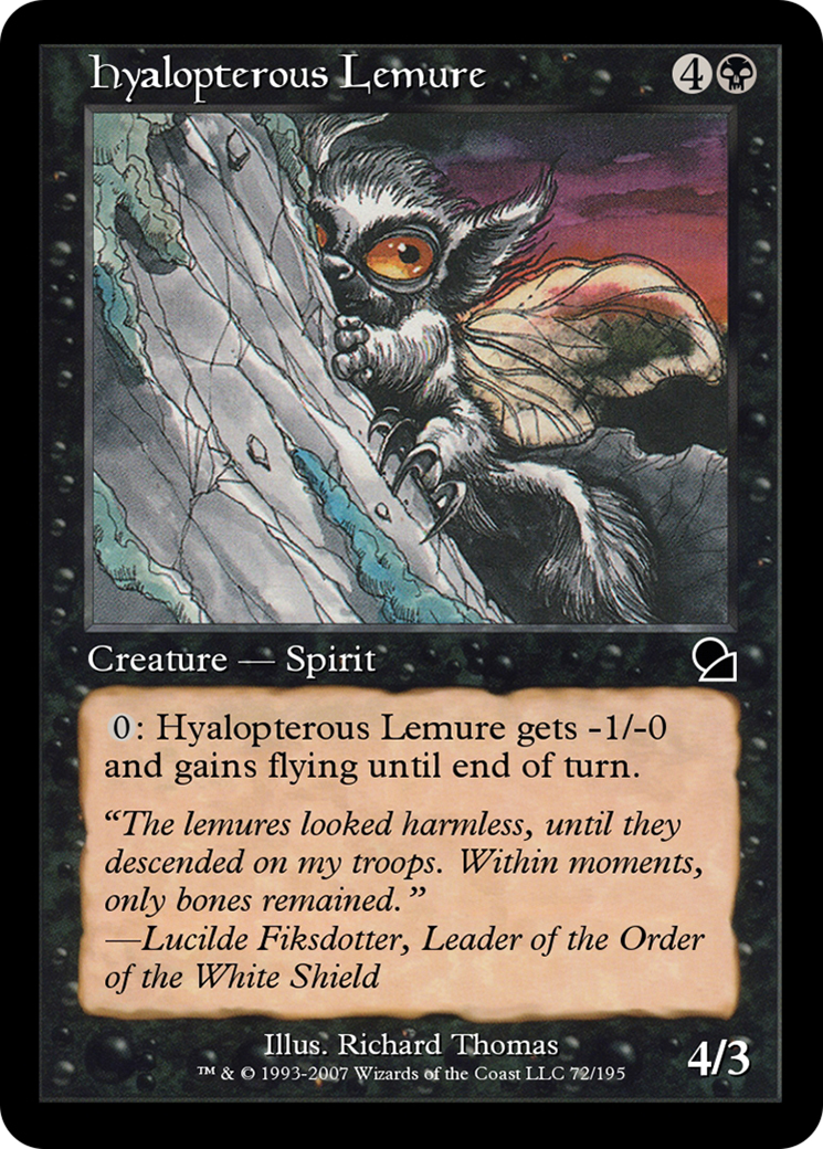 Hyalopterous Lemure  [Masters Edition] Foil