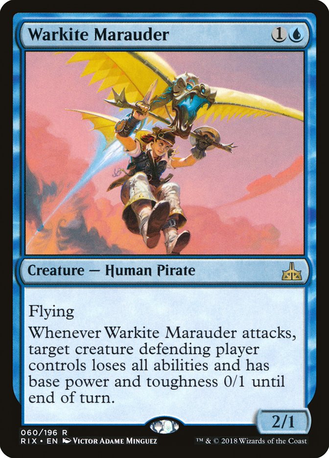 Warkite Marauder [Rivals of Ixalan] Foil