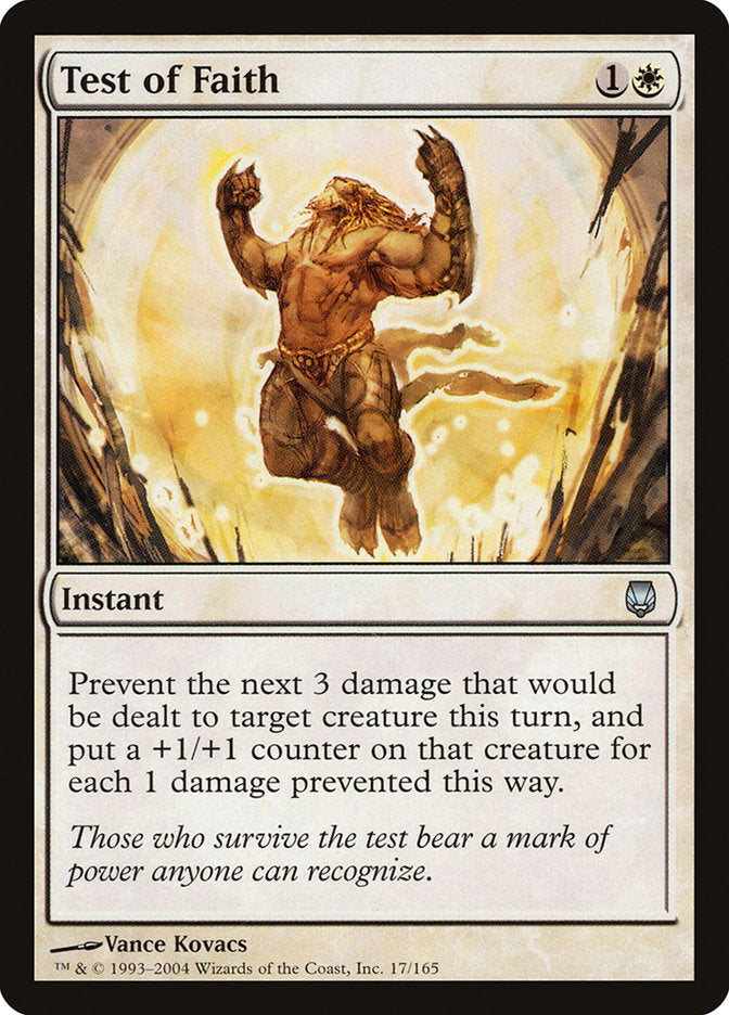Test of Faith [Darksteel] Foil