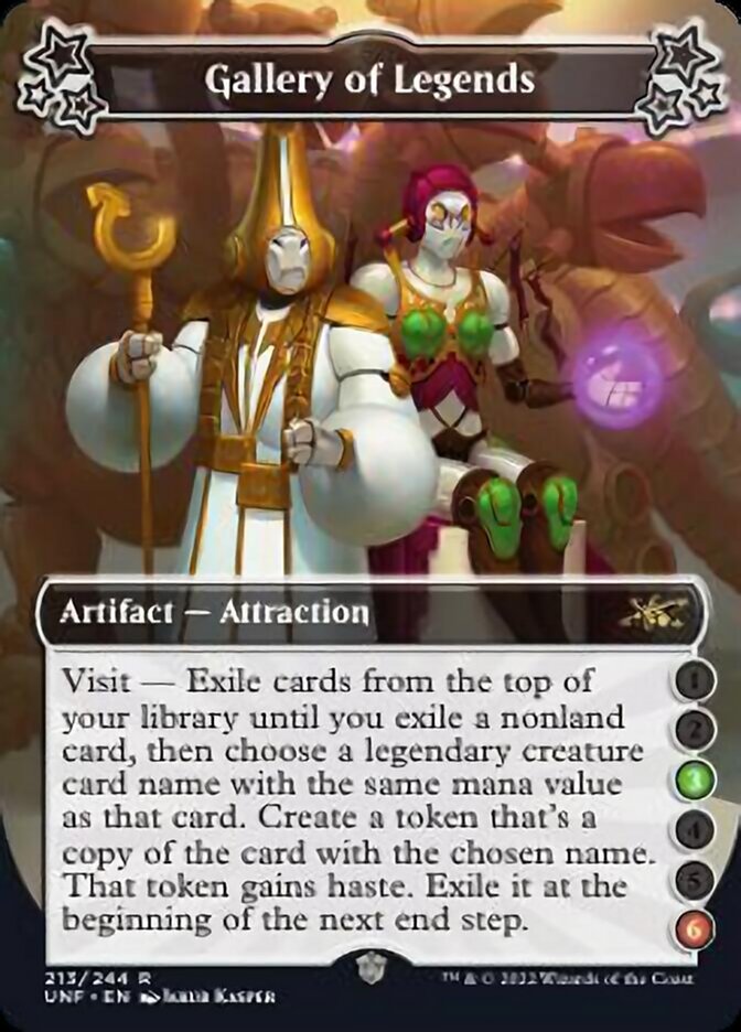 Gallery of Legends (3-6) [Unfinity] Foil