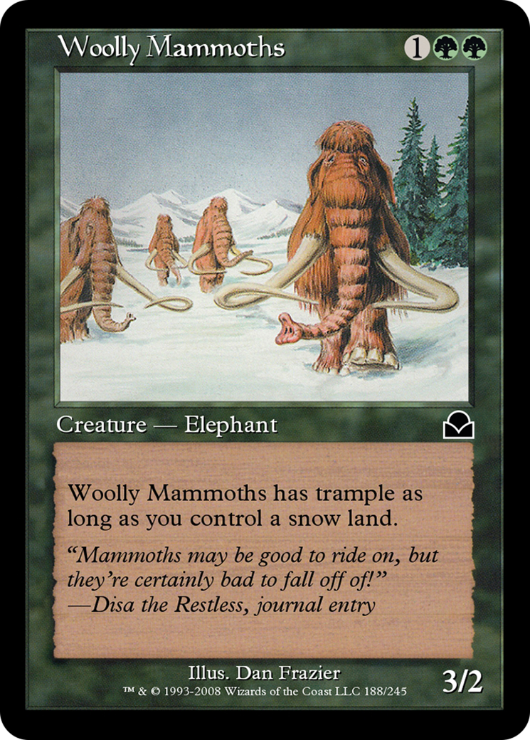 Woolly Mammoths  [Masters Edition II] Foil