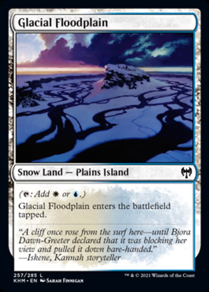 Glacial Floodplain [Kaldheim] Foil