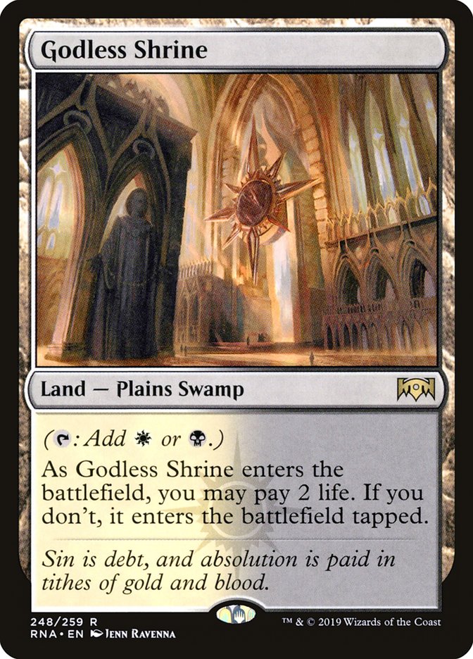 Godless Shrine [Ravnica Allegiance] Foil
