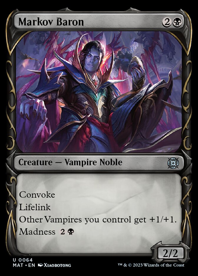 Markov Baron (Showcase) [March of the Machine: The Aftermath] Foil