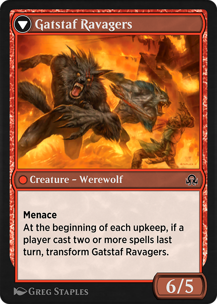 Gatstaf Arsonists // Gatstaf Ravagers  [Shadows over Innistrad Remastered]