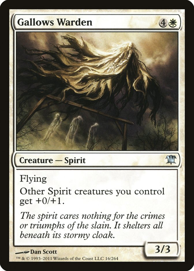 Gallows Warden [Innistrad] Foil