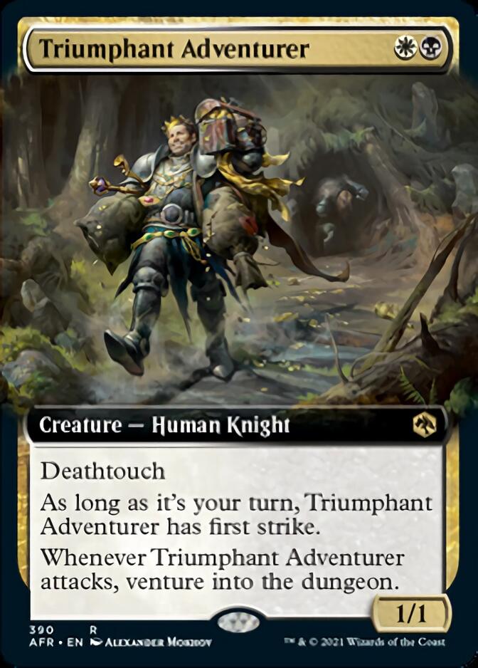 Triumphant Adventurer (Extended) [Dungeons & Dragons: Adventures in the Forgotten Realms] Foil