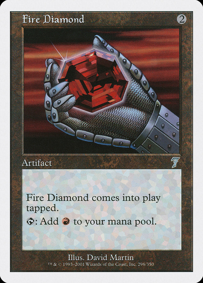 Fire Diamond [Seventh Edition] Foil