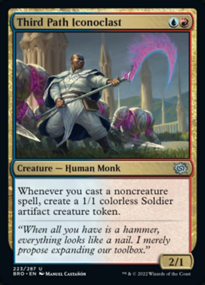 Third Path Iconoclast [The Brothers' War] Foil