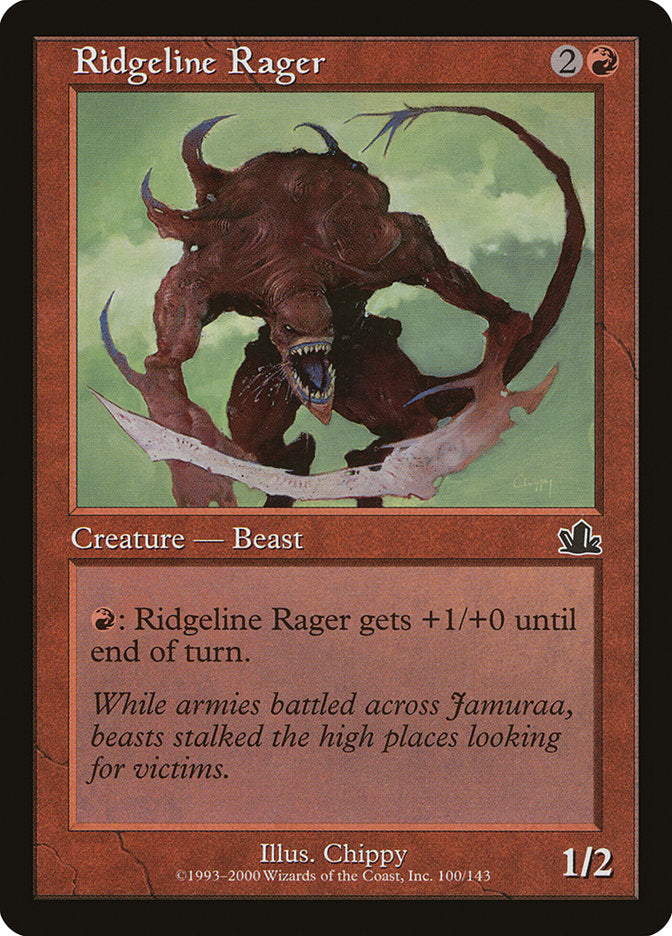 Ridgeline Rager [Prophecy] Foil