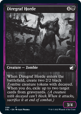 Diregraf Horde [Innistrad: Double Feature] Foil