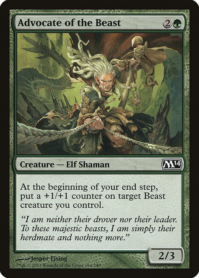 Advocate of the Beast [Magic 2014] Foil