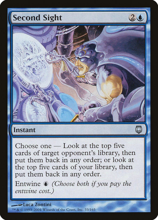 Second Sight [Darksteel] Foil