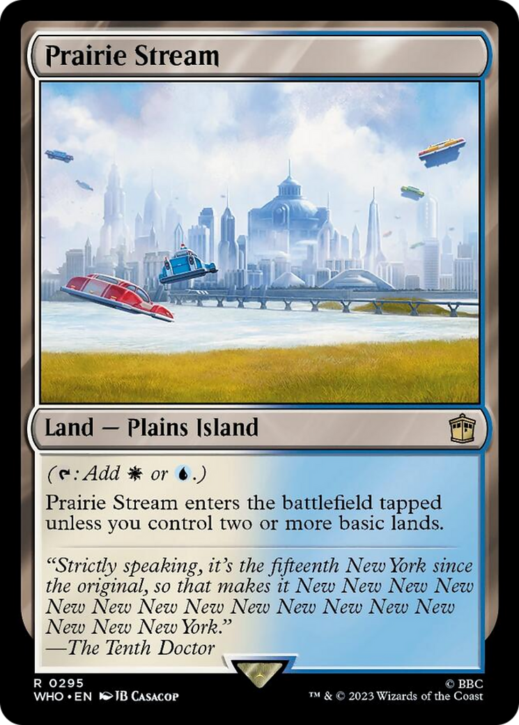 Prairie Stream [Doctor Who] Foil