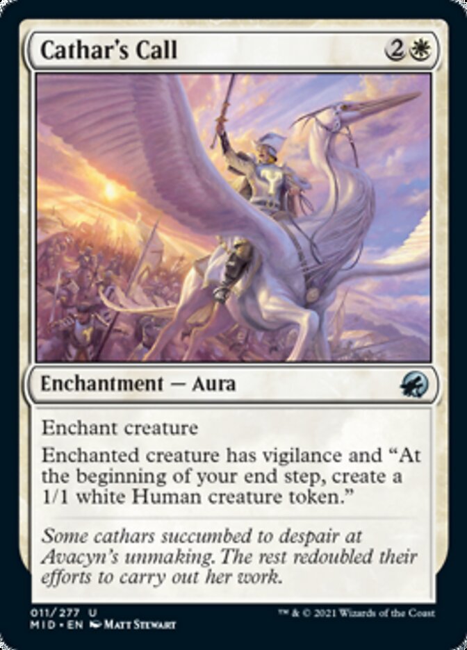Cathar's Call [Innistrad: Midnight Hunt] Foil