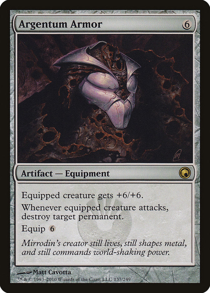 Argentum Armor [Scars of Mirrodin] Foil