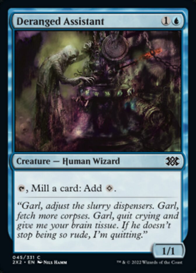 Deranged Assistant [Double Masters 2022] Foil