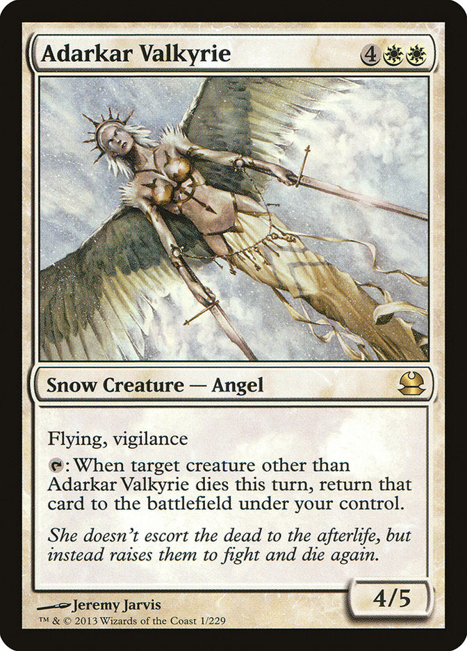 Adarkar Valkyrie [Modern Masters] Foil