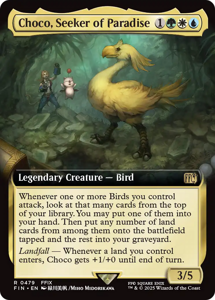 Choco, Seeker of Paradise (Extended Art) [FINAL FANTASY] Foil