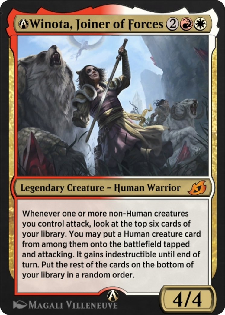 A-Winota, Joiner of Forces  [Ikoria: Lair of Behemoths]