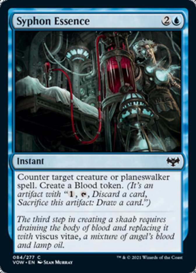 Syphon Essence [Innistrad: Crimson Vow] Foil