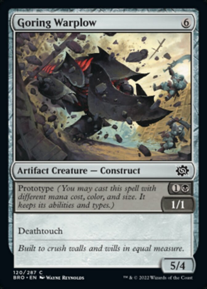 Goring Warplow [The Brothers' War] Foil