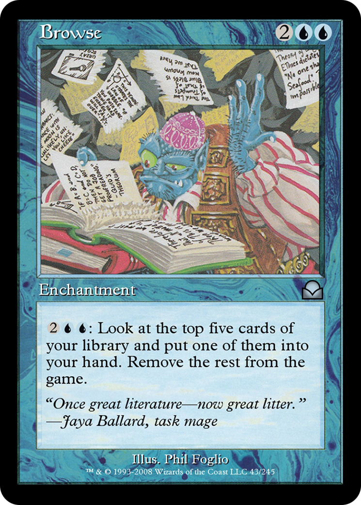 Browse  [Masters Edition II] Foil